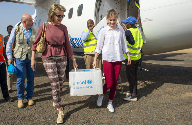 La reine Mathilde et la princesse Elisabeth au Kénya pour l'UNICEF
