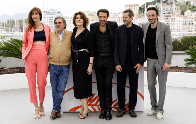 L'équipe du film La Belle Époque à Cannes