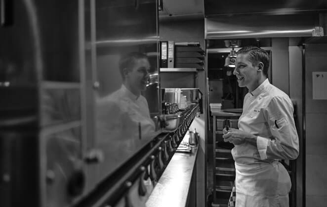 Le jeune chef du restaurant étoilé à Bruxelles (Uccle) La Villa Lorraine : Gary Kirchen
