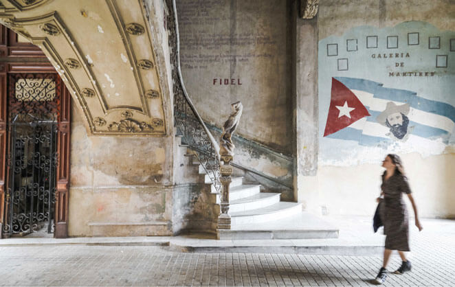 Un paysage de La Havane à Cuba