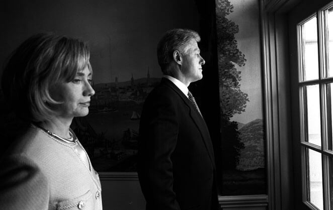 Hillary Clinton, et Bill Clinton dans le documentaire Hillary de Nanette Burstein présenté au festival du film indépendant de Berlin la Berlinale