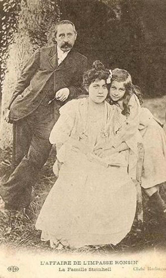 Marguerite Steinhel et sa famille, l'héroïne de l'auteur et militante féministe Sylvie Lausberg