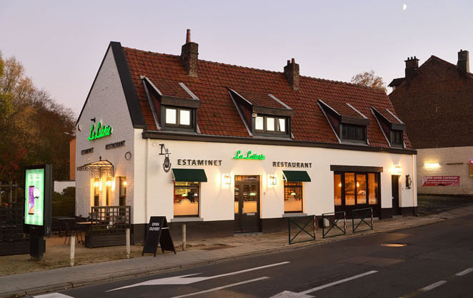 Le restaurant la Laiterie à Linkebeek