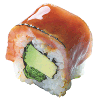 Un sushi de chez Sushi Shop provenant de la box en édition limité So Me