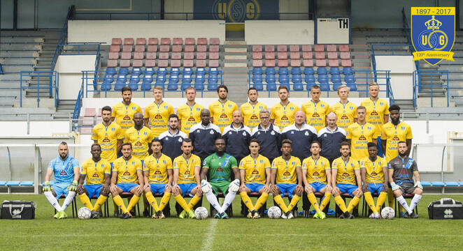 L'équipe de foot du centenaire du RUSG Royal Union Saint Gilloise