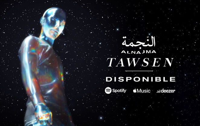 La couverture de l'album de l'artiste musicien belge Tawsen