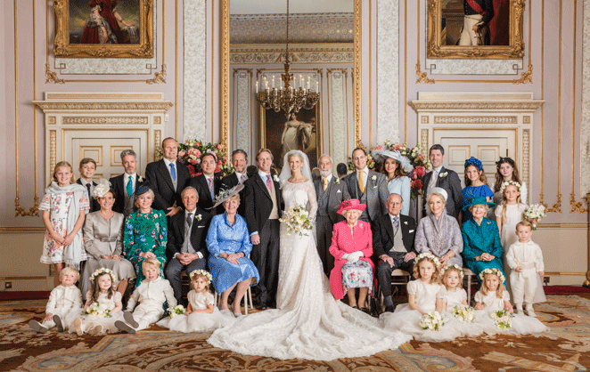Photo officielle du mariage de Lady Gabriella Windsor