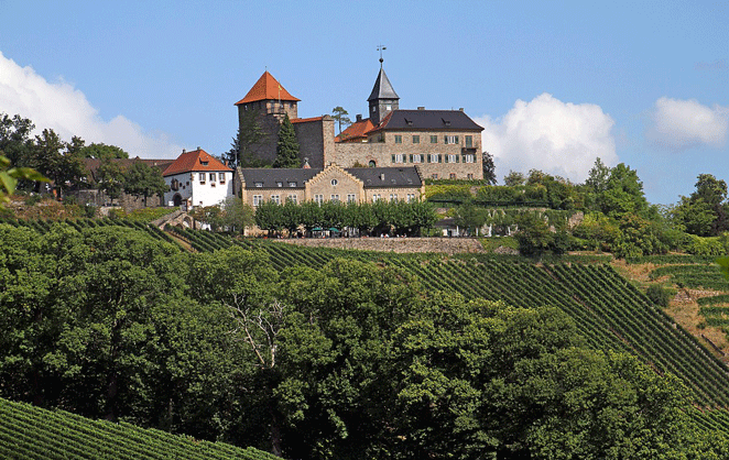 Le château d'Eberstein, des princes de Bade
