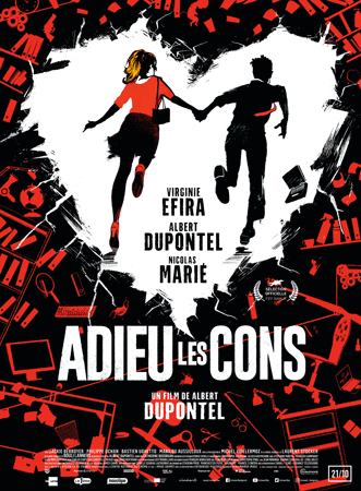 Affiche du film Adieu les cons du réalisateur Albert Dupontel