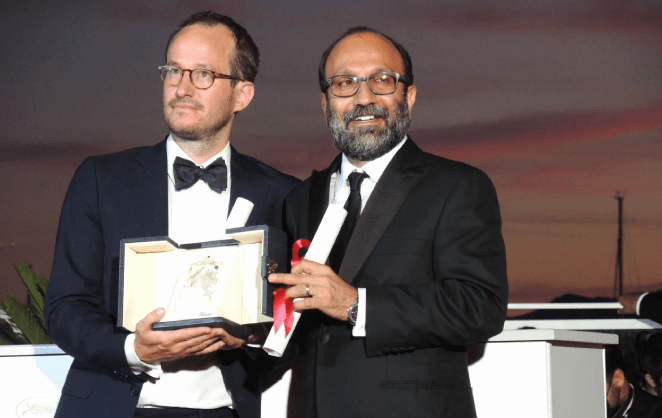 Juho Kuosmanen et Asghar Farhadi, Grand prix, ex-aequo du Festival de Cannes