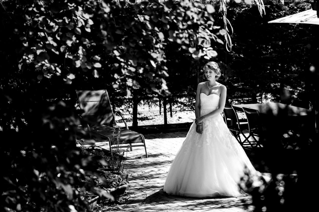 Une mariée photographiée par Alexis Pauwels