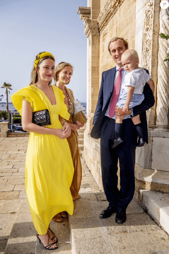 Le prince Joachim de Belgique au mariage de Marie-Astrid de Liechtenstein