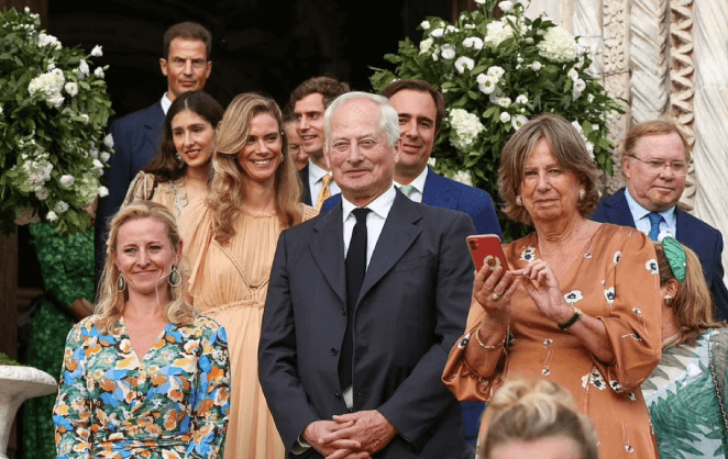 La famille de la princesse Marie-Astrid de Liechtenstein