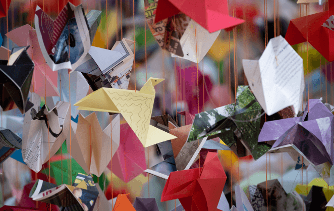 Les origamis de Charles Kaisin