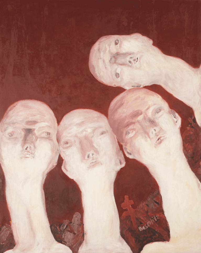 Georg Baselitz, Oberon, 1963-1964, huile sur toile.