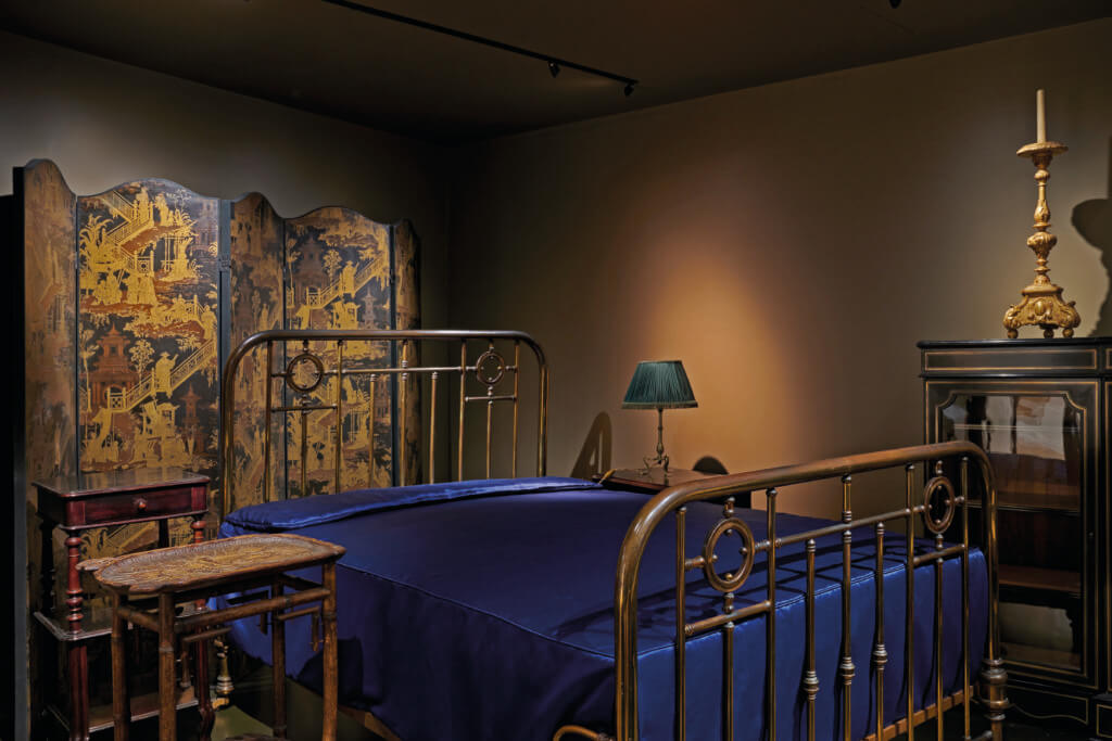 La chambre à coucher de Marcel Proust. © DR