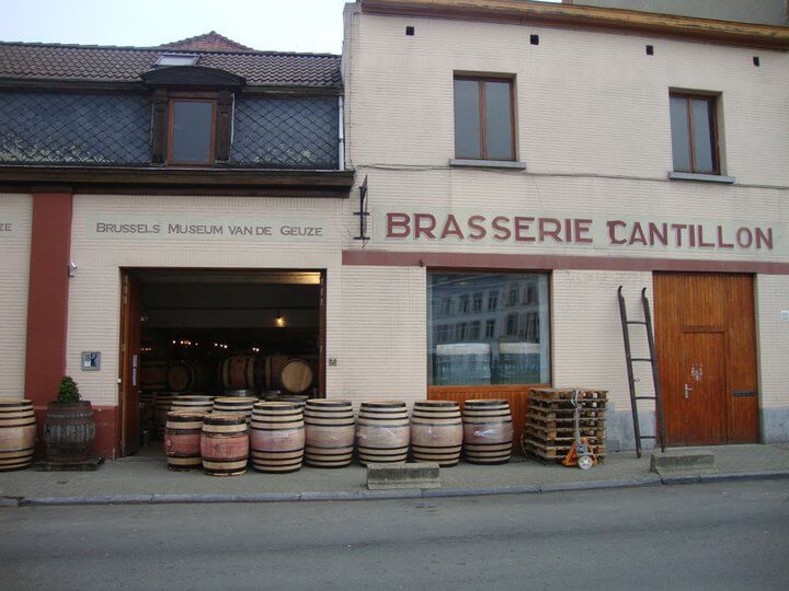 La façade de la brasserie Cantillon
