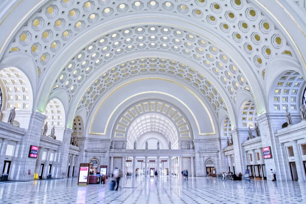 La gare Union à Washington par Daniel Burnham. © DR