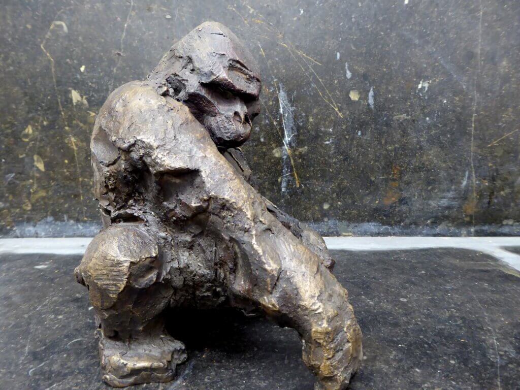 Sculpture de gorille