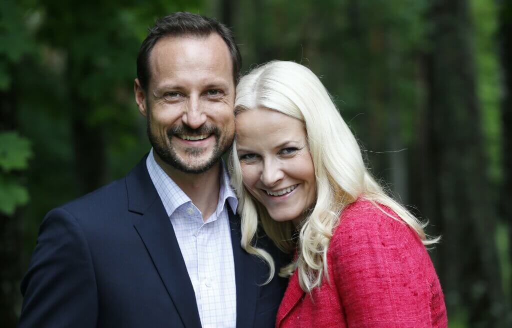 Le prince Haakon-Magnus et la princesse Mette-Marit de Norvège