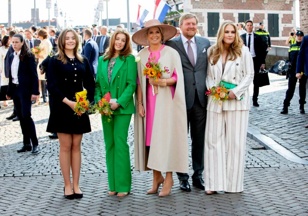 La famille royale des Pays-Bas au complet