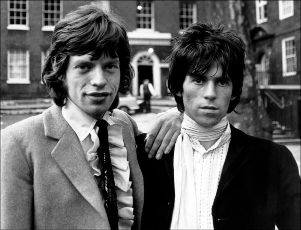Mick Jagger et Keith Richards