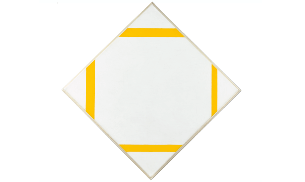 Composition avec lignes jaunes, 1933, Piet Mondriaan. © Kunstmuseum Den Haag