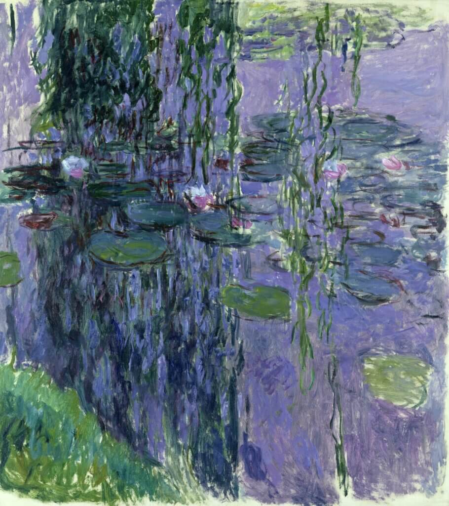 Claude Monet, Nympheas, 1916 - 1919, © Musée Marmottan Monet, Paris